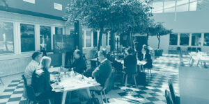 Personers som deltar i workshop